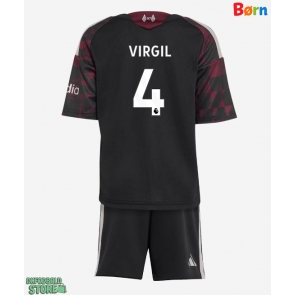 Liverpool Virgil van Dijk #4 Replika Babytøj Tredje sæt Børn 2026-27 Kortærmet (+ Korte bukser)